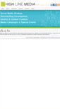 Mobile Screenshot of highline-media.com