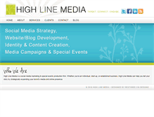 Tablet Screenshot of highline-media.com